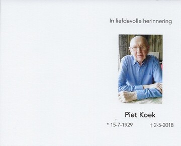 Petrus Gerardus Koek